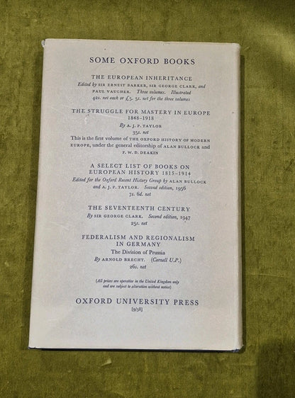 The Origins of Prussia, F L Carsten, 1958 Hardback3