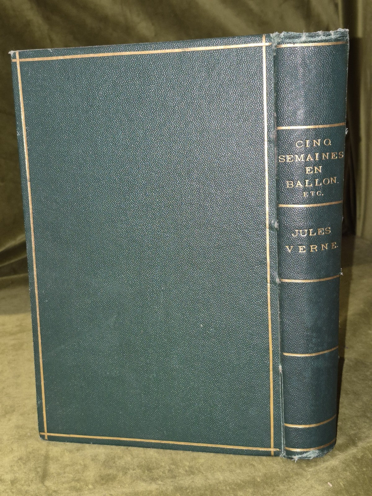 Jules Verne Cinq Semaines En Ballon Voyage Au Centre De La Terre 1872 Montaut1