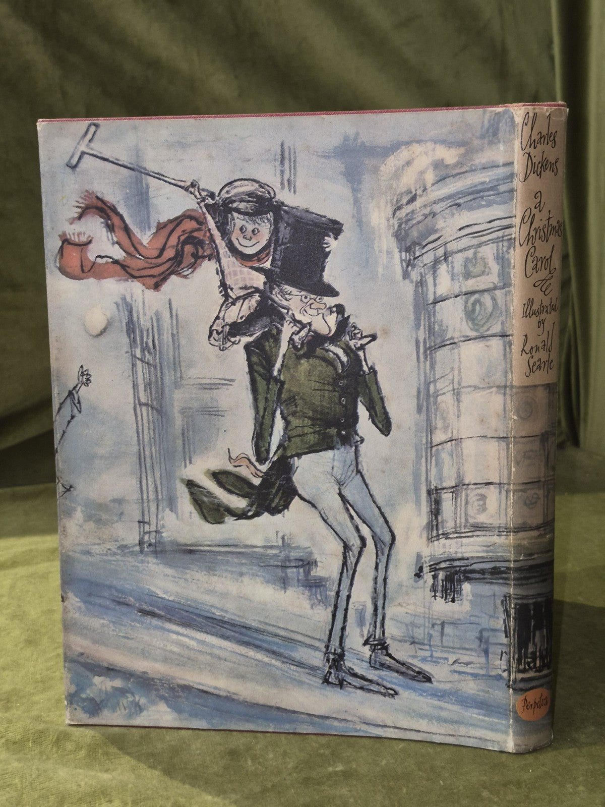A Christmas Carol Ronald Searle Perpetua Books True First UK Edition 19611