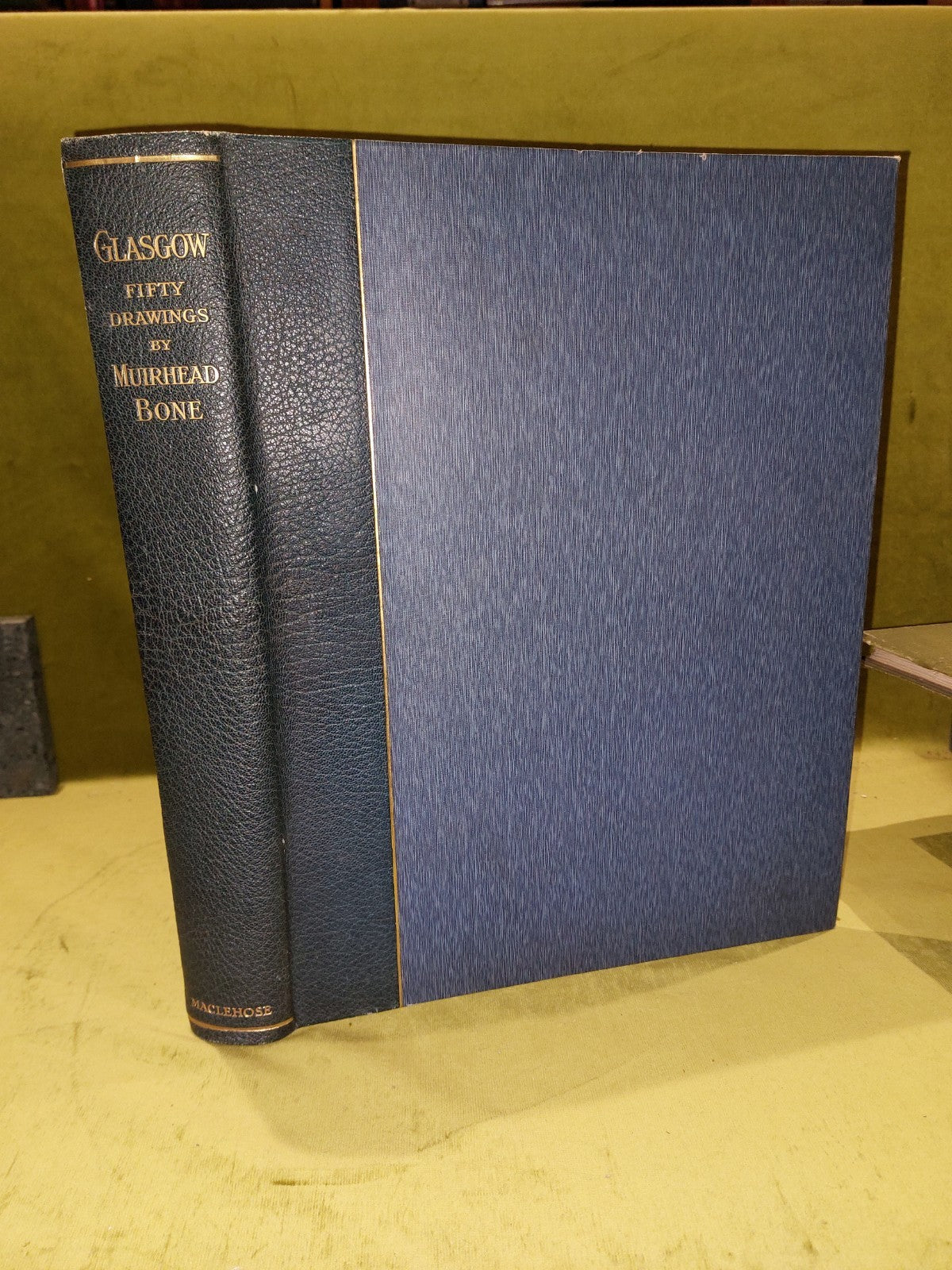 Glasgow Fifty Drawings by Muirhead Bone (1911) Limited Special Edition T R Annan0