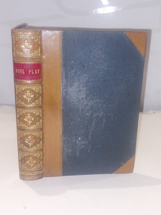 Foul Play by Charles Reade & Dion Boucicault New Edition Circa 1880s 1/4 Leather0