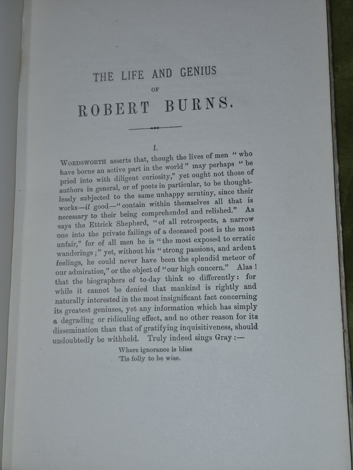 An Essay on the Life and Genius of Robert Burns (1887) Thomas Hutchinson. 6