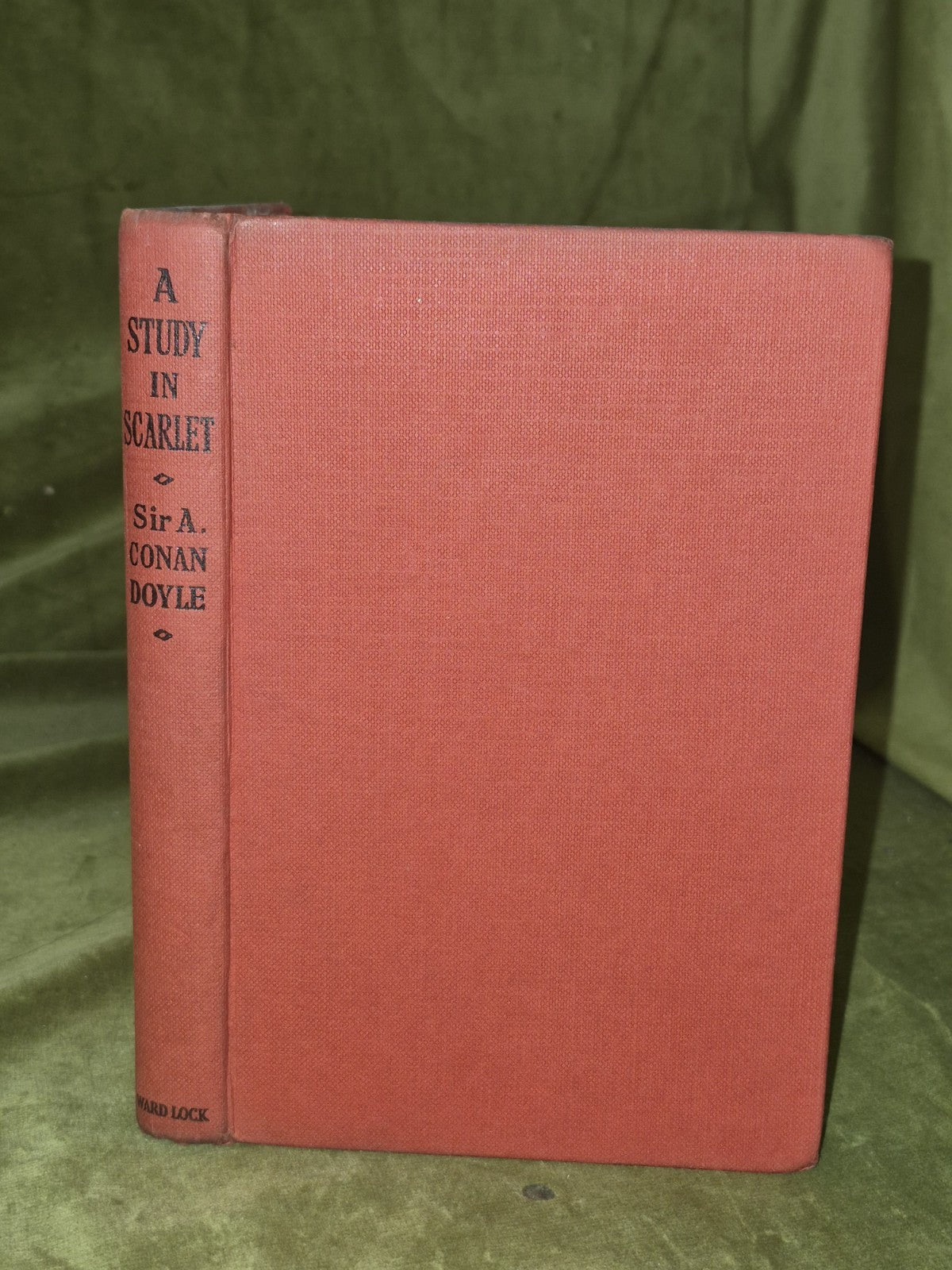 A Study in Scarlet Conan Doyle Sherlock Holmes Ward Lock c.19503