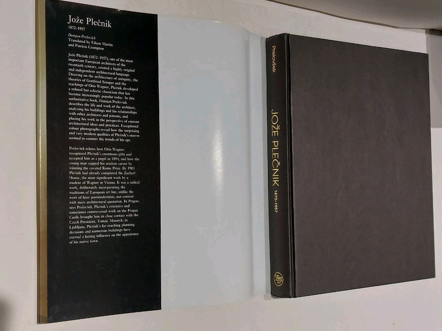 Josef Plecnik : 18721957 by Damjan Prelovsek (1997, Hardcover)3