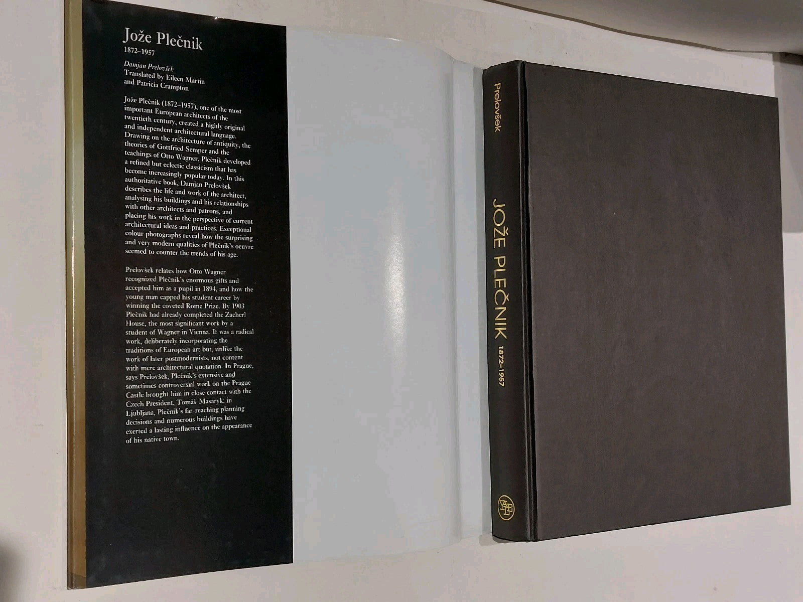 Josef Plecnik : 18721957 by Damjan Prelovsek (1997, Hardcover)3