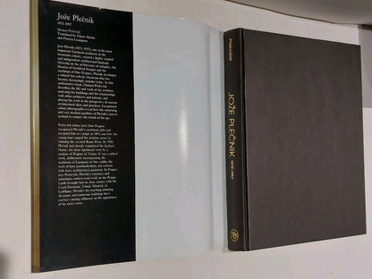 Josef Plecnik : 18721957 by Damjan Prelovsek (1997, Hardcover)3