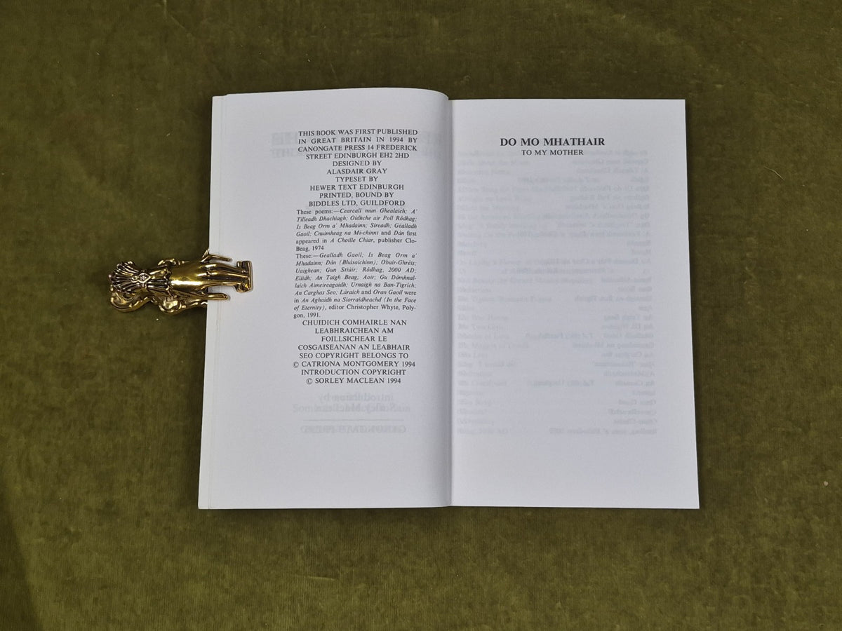 Re Na H-Oidhche / The Length of the Night by Catriona NicGumaraid 1994 Canongate4