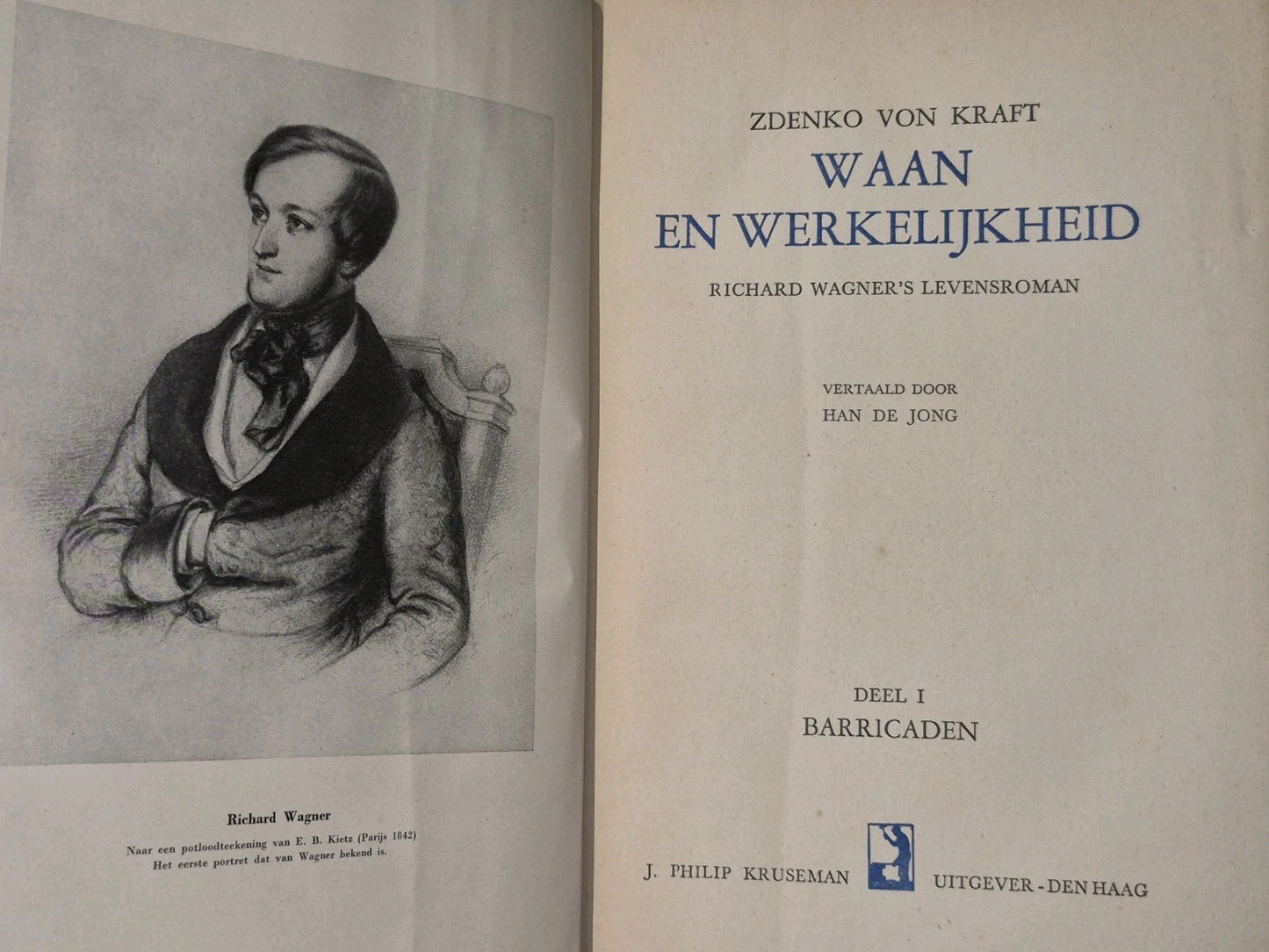 Zdenko Von Kraft Waan En Werkelijkheid Richard Wagner's Levensroman6