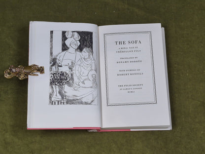 The Sofa - Crebillon Fils , The Folio Society 1951, 1st thus HB DJ3