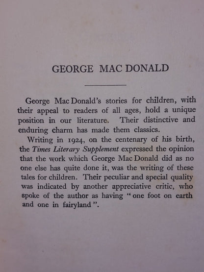 AT THE BACK OF THE NORTH WIND George Macdonald (c. 1925)5