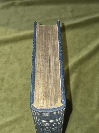 Travels In Jewry ~ Israel Cohen 1952 Limited SIGNED Leather Bound 1st Edition5