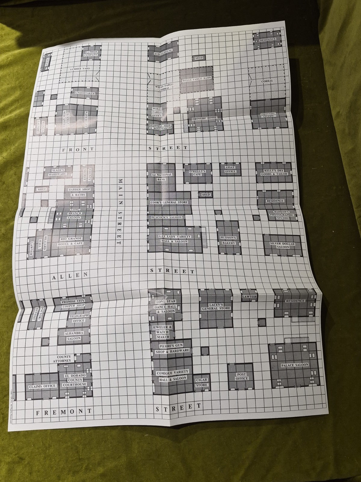 TSR Boot Hill Wild West Role-Playing Game with 2 Extra Modules in box.6