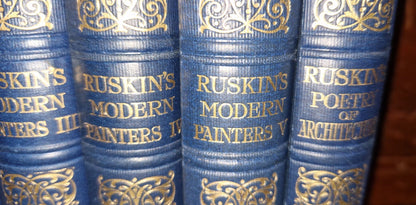 John Ruskin Blackfriars Editions 20 Volume Set Modern Painters Stones Of Venice 10