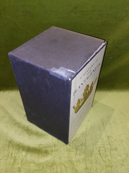 The History of the Plantagenets by Thomas B. Costain (1962) 4 Vol Set - Slipcase2