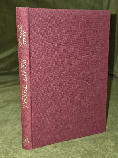 Three Lives Gertrude Stein 1945 Second Edition HB DJ2