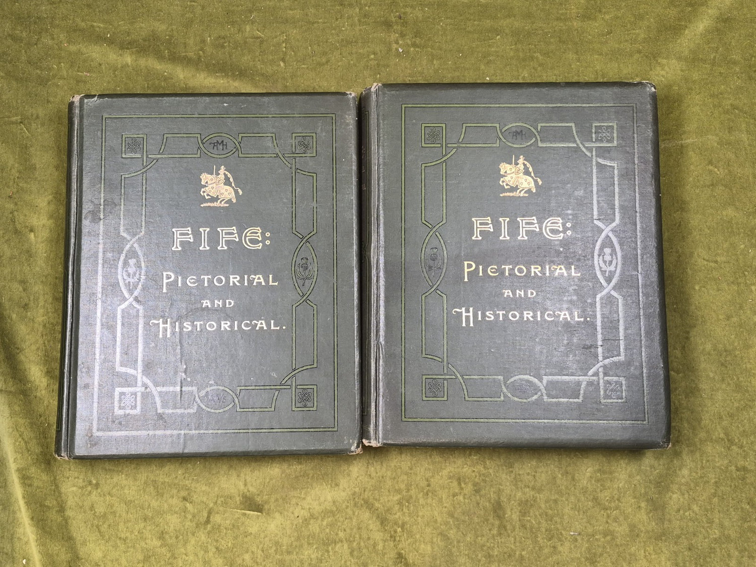 Fife : Pictorial and Historical Vols 1 & 2  A H Millar , Westwood & Son 1st 19850