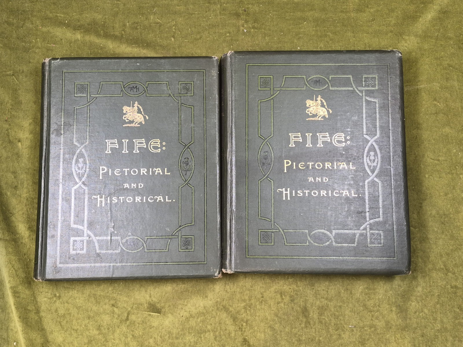Fife : Pictorial and Historical Vols 1 & 2  A H Millar , Westwood & Son 1st 19850