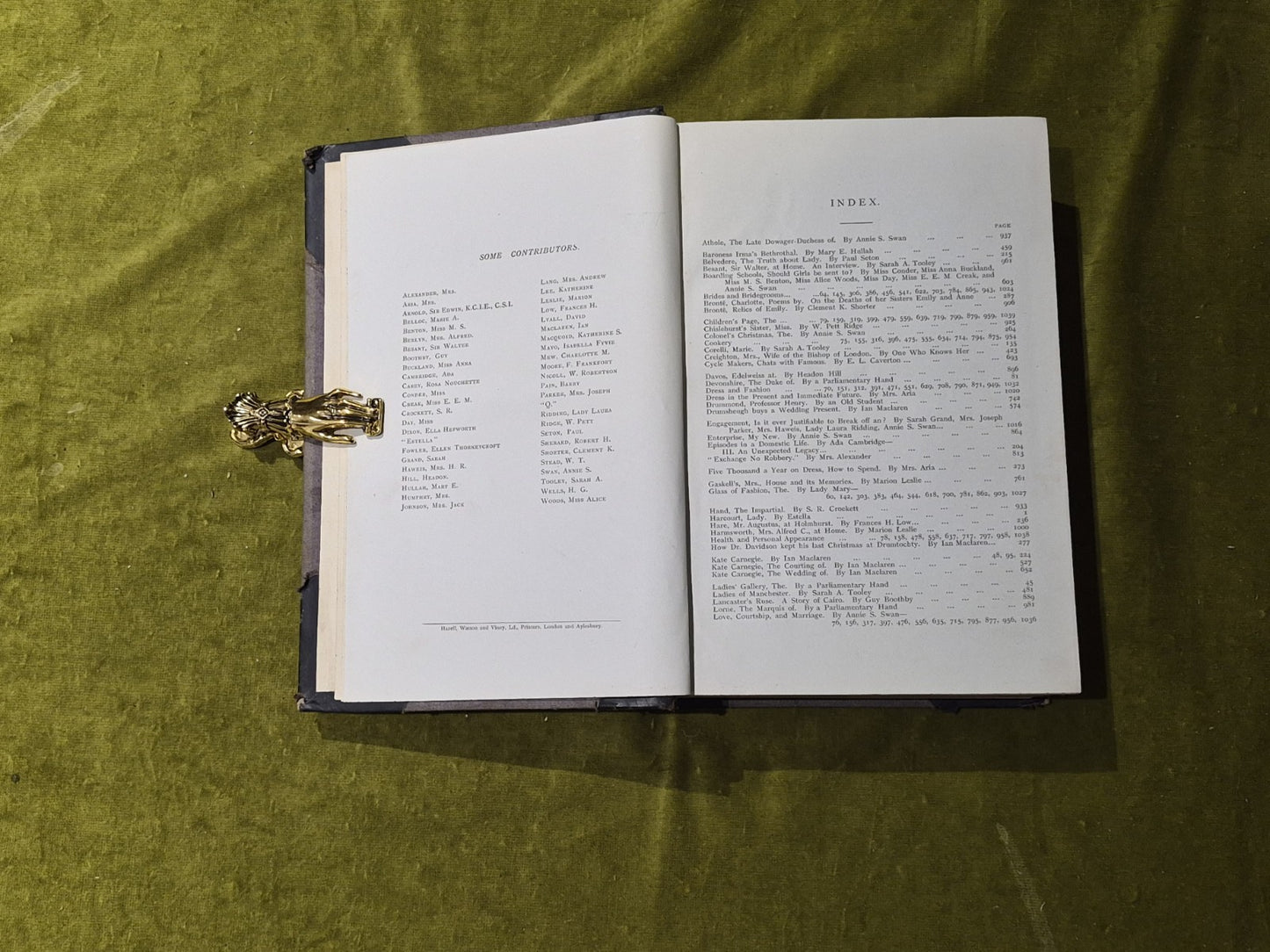 The Woman at Home Volume IV 1897 Illustrated - Annie S Swan - Hodder & Stoughton6