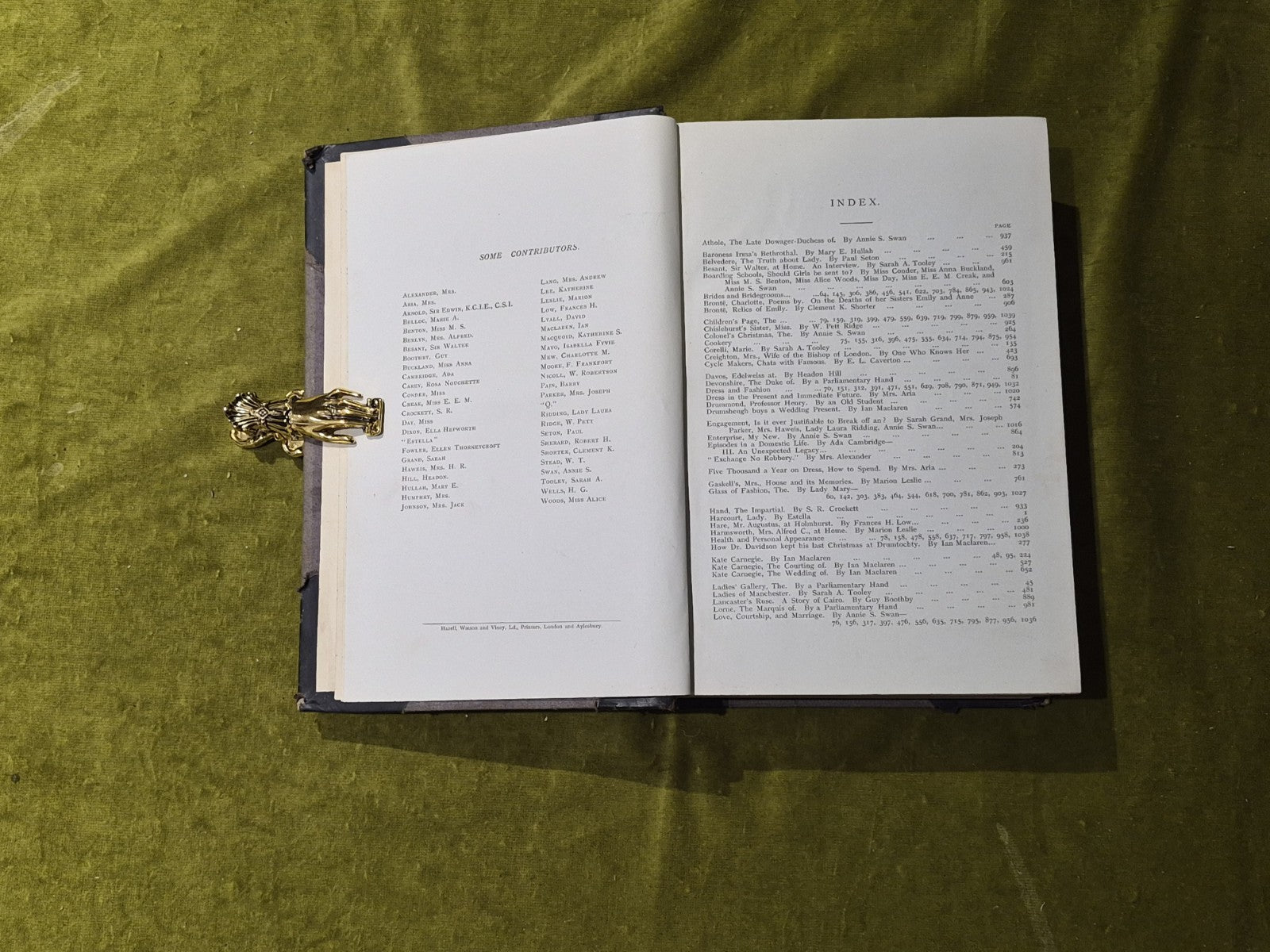 The Woman at Home Volume IV 1897 Illustrated - Annie S Swan - Hodder & Stoughton6