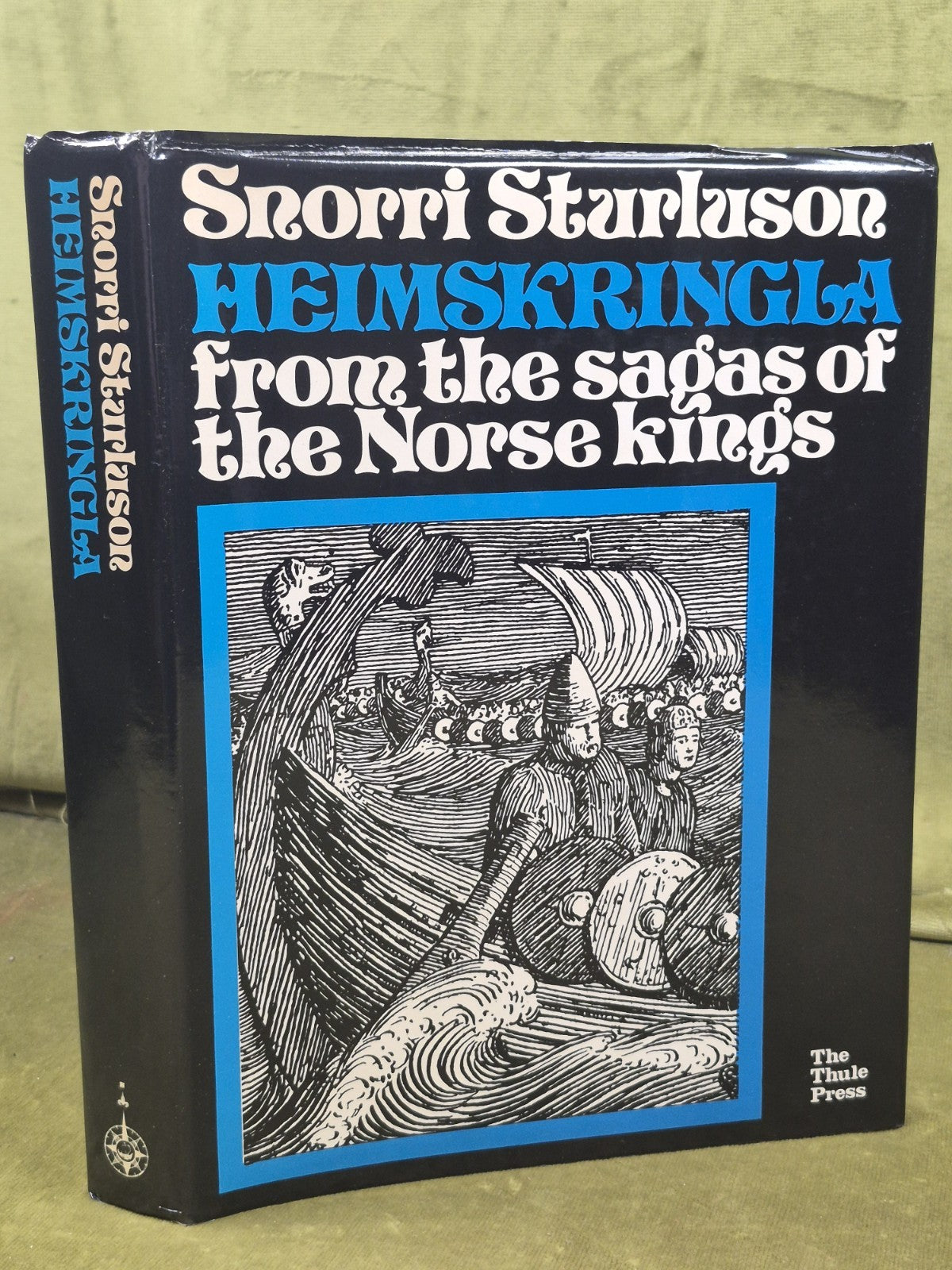 Snorri Sturluson Heimskringla Sagas of the Norse Kings Thule Press 19790