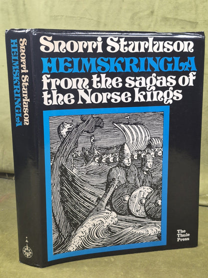 Snorri Sturluson Heimskringla Sagas of the Norse Kings Thule Press 19790