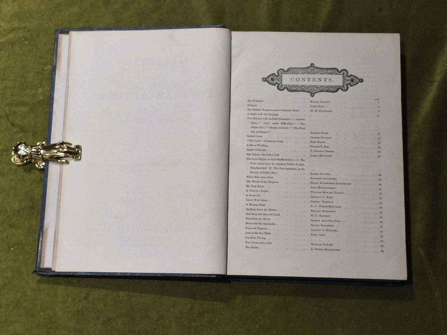 Gleanings from Popular Authors Grave and Gay Vols 1 & 2 - 1882 1st Ed4