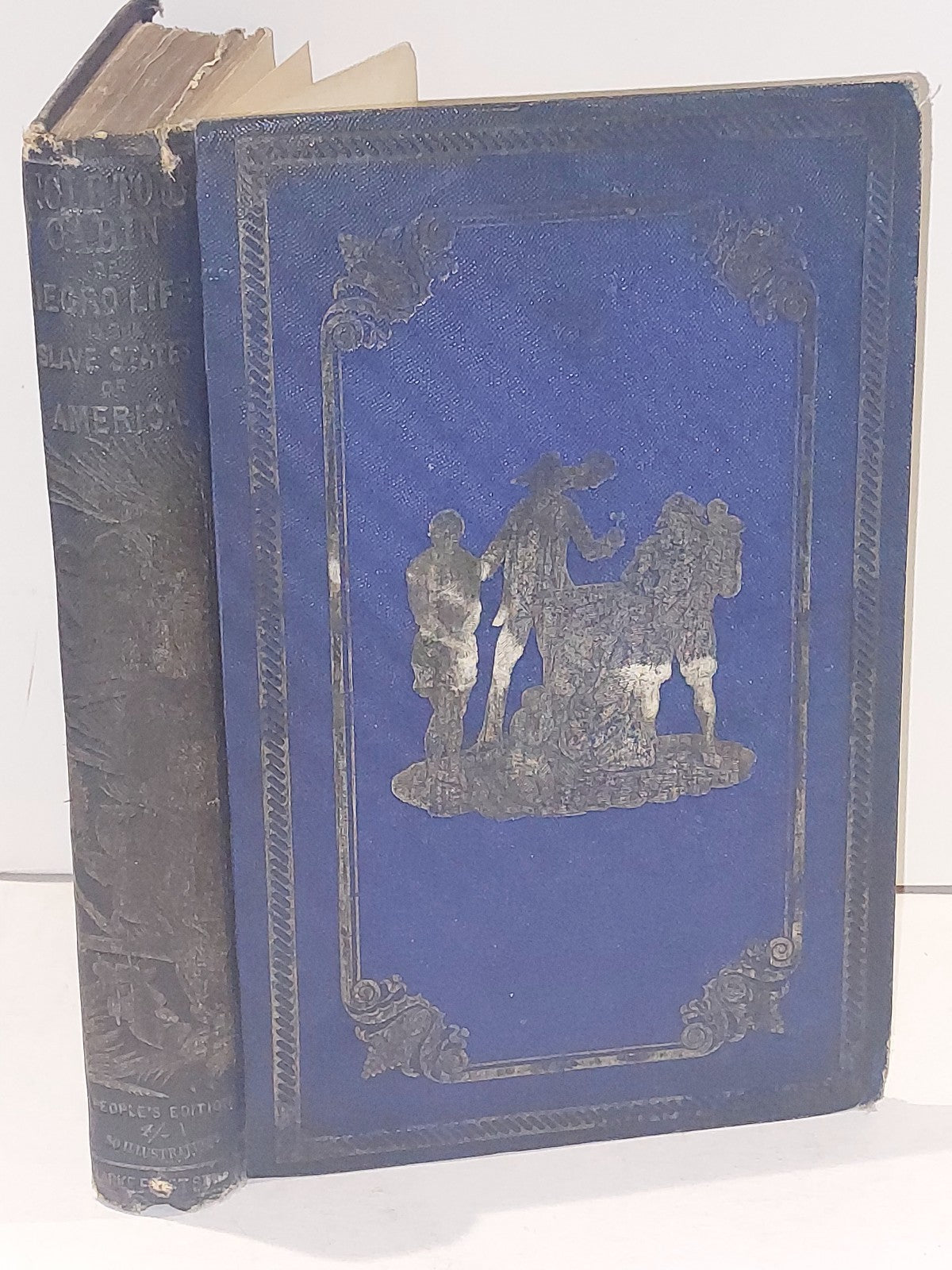 Uncle Toms Cabin (1852) Peoples Illustrated Edition. Rare Early Edition0