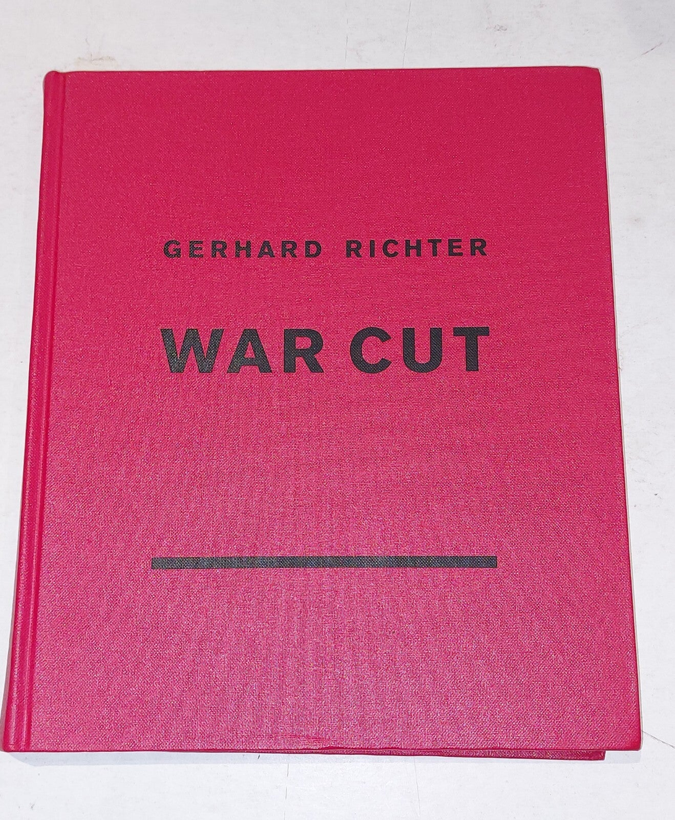 Gerhard Richter: War Cut (2012) Hardback Book [Thames & Hudson]0