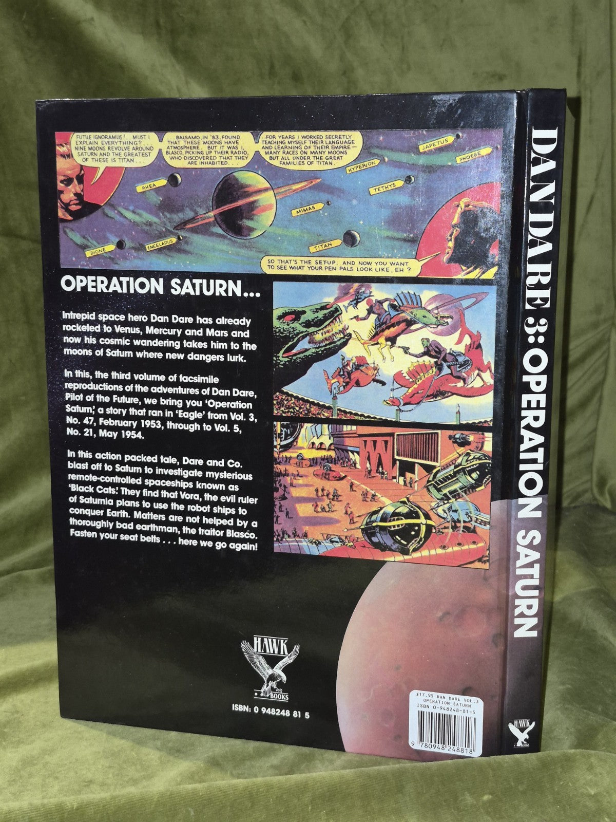 Dan Dare Job Lot 7 9 2 3 1 Deluxe Collectors Edition Book Club 40th Anniversary17