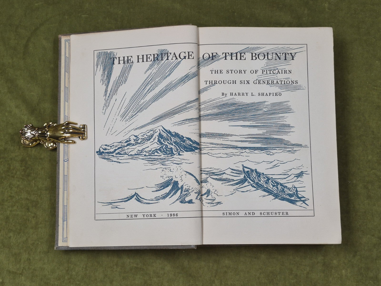 The Heritage of the Bounty: the story of Pitcairn - Harry L. Shapiro 19364