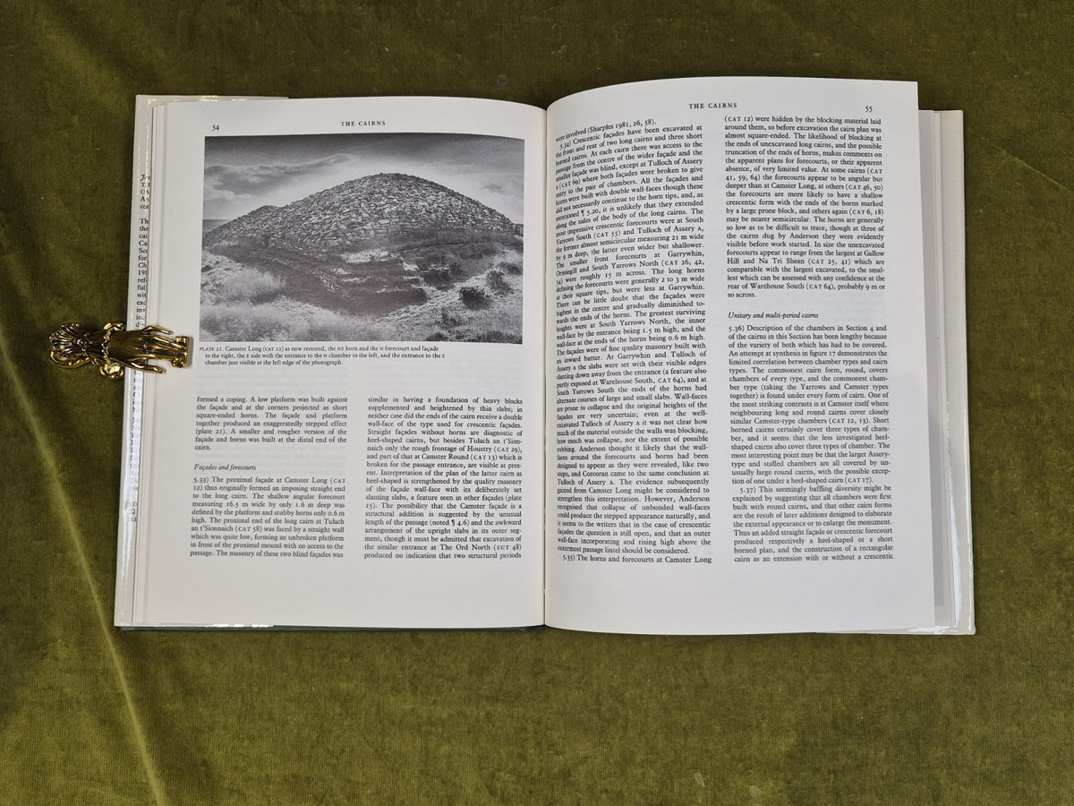 The Chambered Cairns of Caithness -J L Davidson & A S Henshall 1991 Edinburgh DJ3