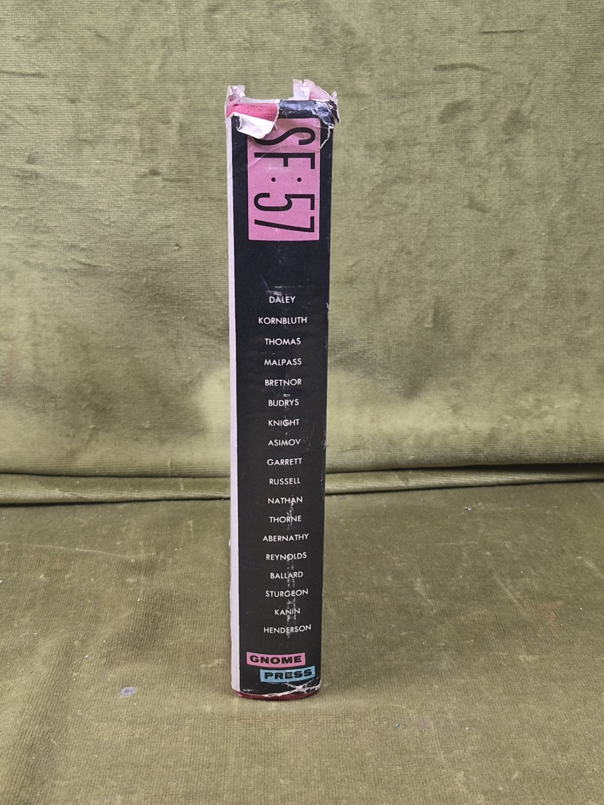 Judith Merril SF: 57 The Year’s Greatest Science Fiction And Fantasy Gnome Press2
