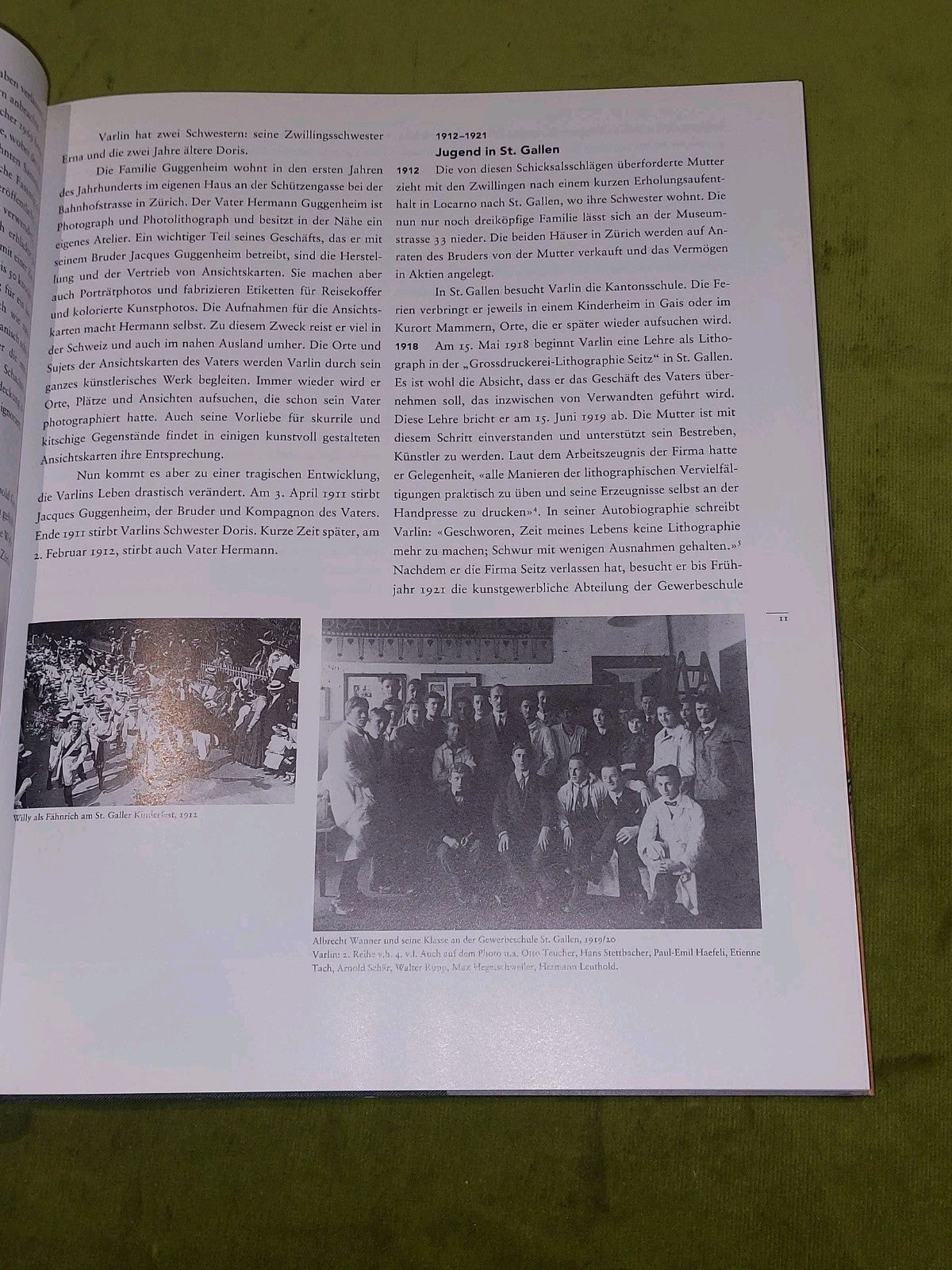 Varlin - Art Book - Tedeschi-pellanda & Guggenheim (2000) German Hb7