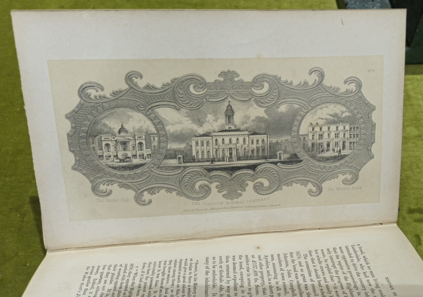 Sketches Of The History Of Glasgow By James Pagan 1847 - VGC 12