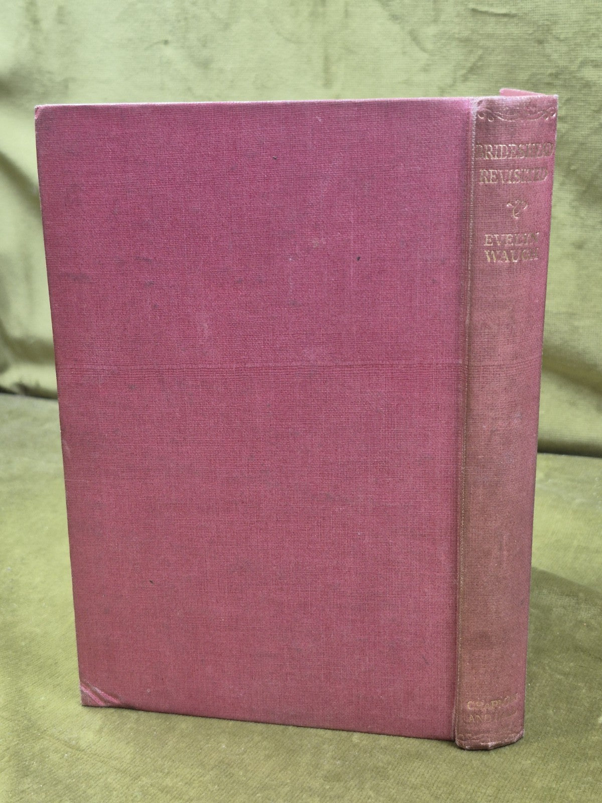 Brideshead Revisited Evelyn Waugh First Edition Book Society 19451