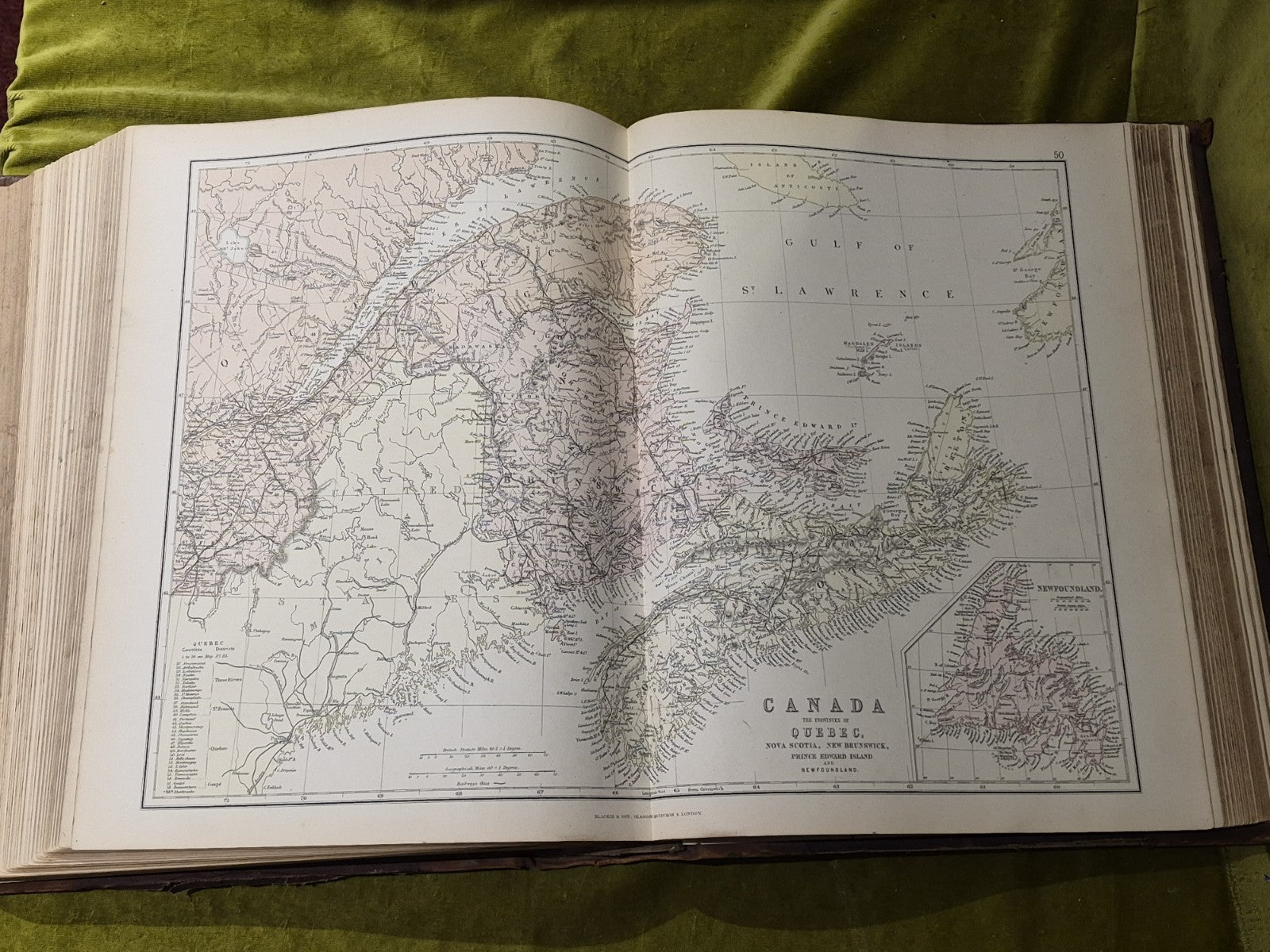 The Comprehensive Atlas And Geography of The World - Blackie & Son 18868