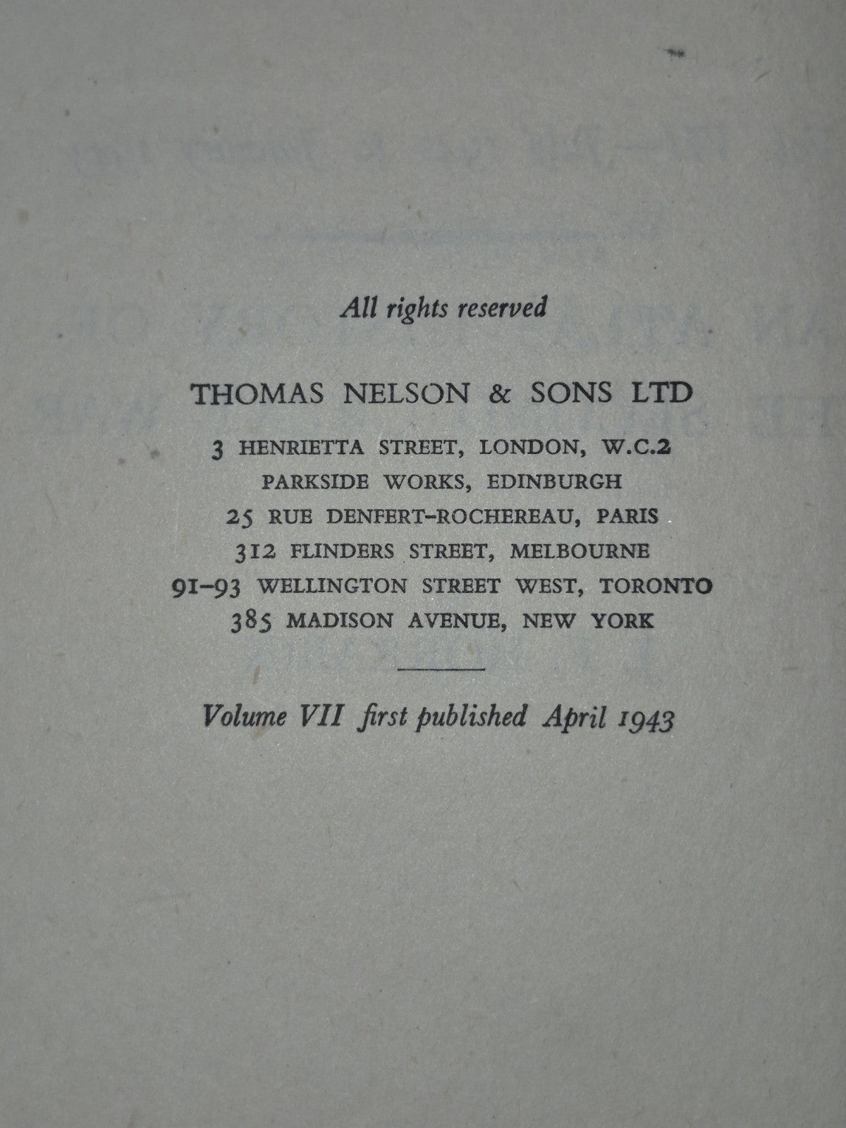 An Atlas History of the Second Great War Horrabin Vols 1-7 Thomas Nelson and Son18