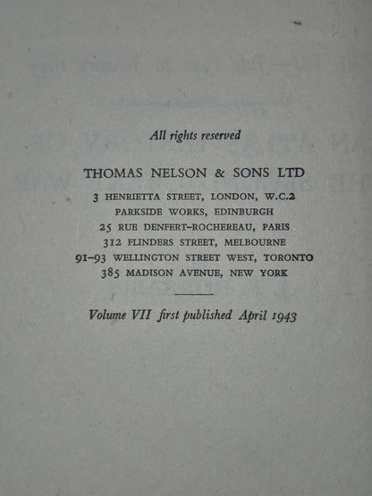 An Atlas History of the Second Great War Horrabin Vols 1-7 Thomas Nelson and Son18