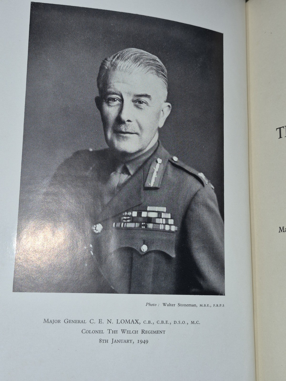 The history of the Welch regiment 1919 - 1951 J D Courcy 1952 first ed6