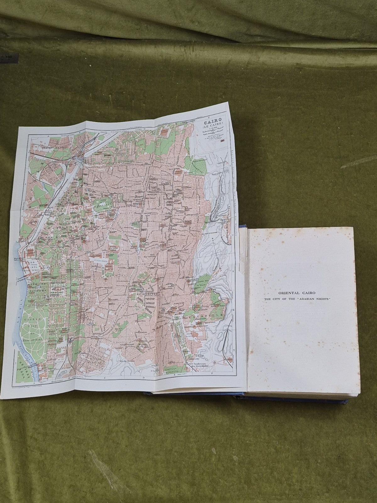 Oriental Cairo The City Of Arabian Nights w/ Map Douglas Sladen , Hurst3