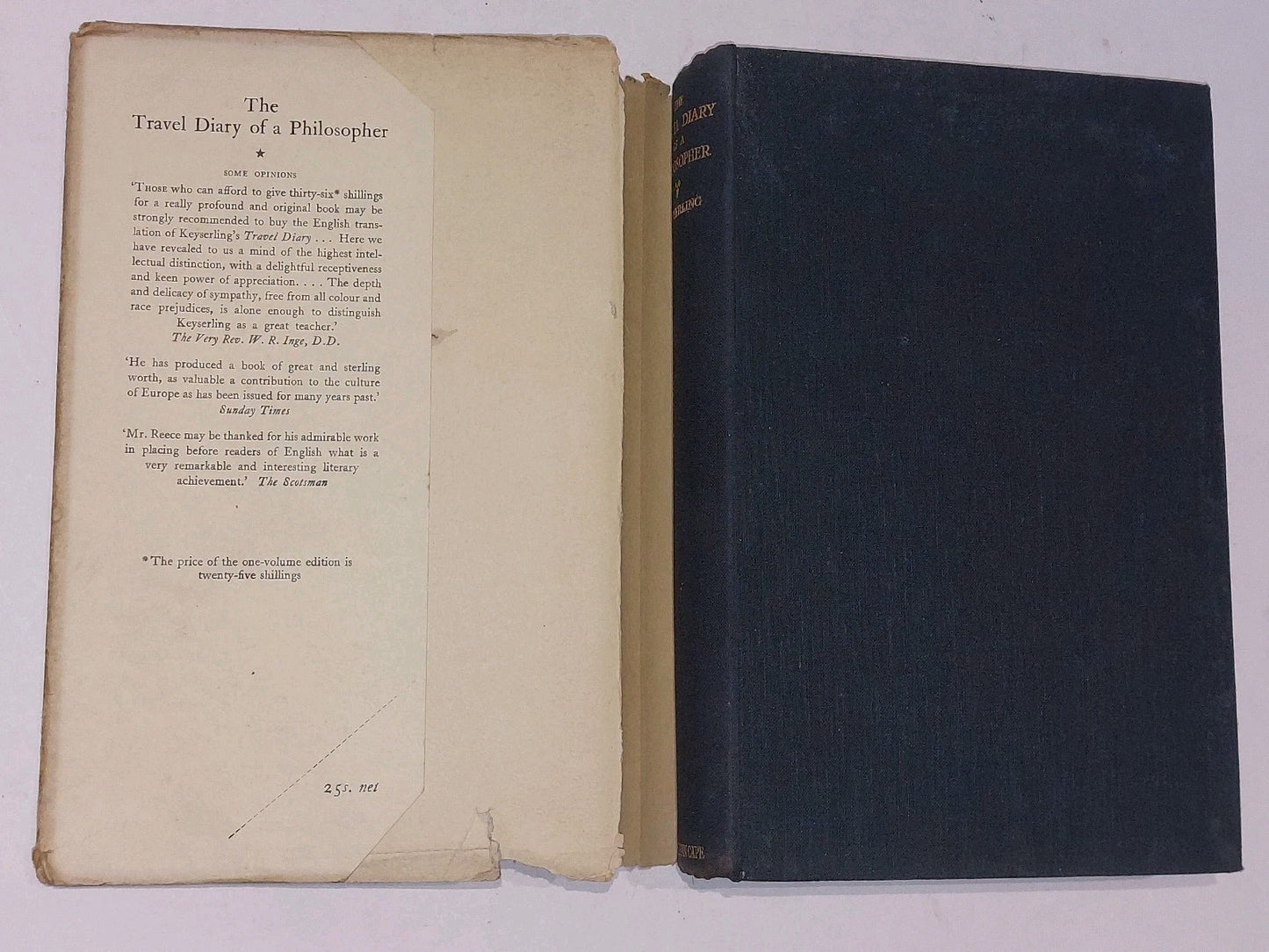 The Travel Diary Of A Philosopher by Count Hermann Keyserling, Complete (1927)2