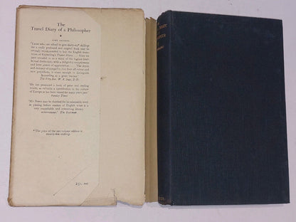 The Travel Diary Of A Philosopher by Count Hermann Keyserling, Complete (1927)2