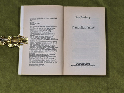 Dandelion Wine - Ray Bradbury , CORGI SF COLLECTOR’S LIBRARY 1975 Paperback3