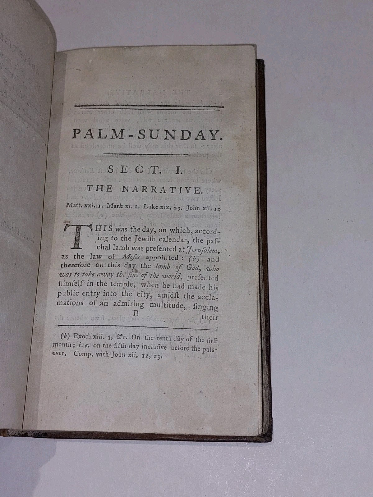The Passion Or, A Description & Critical Narrative By Thomas Knowles (1780) Hb3
