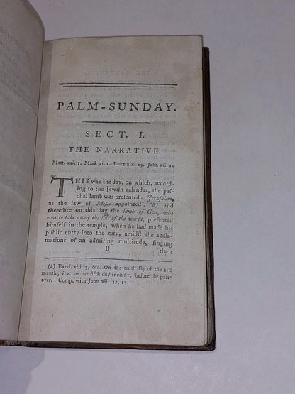 The Passion Or, A Description & Critical Narrative By Thomas Knowles (1780) Hb3