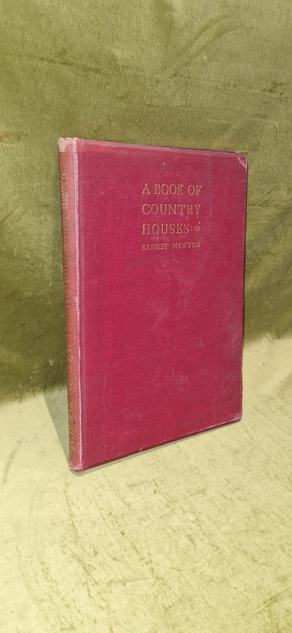 1903 A Book of Country Houses- Ernest Newton 62 Plates 1st Edition1