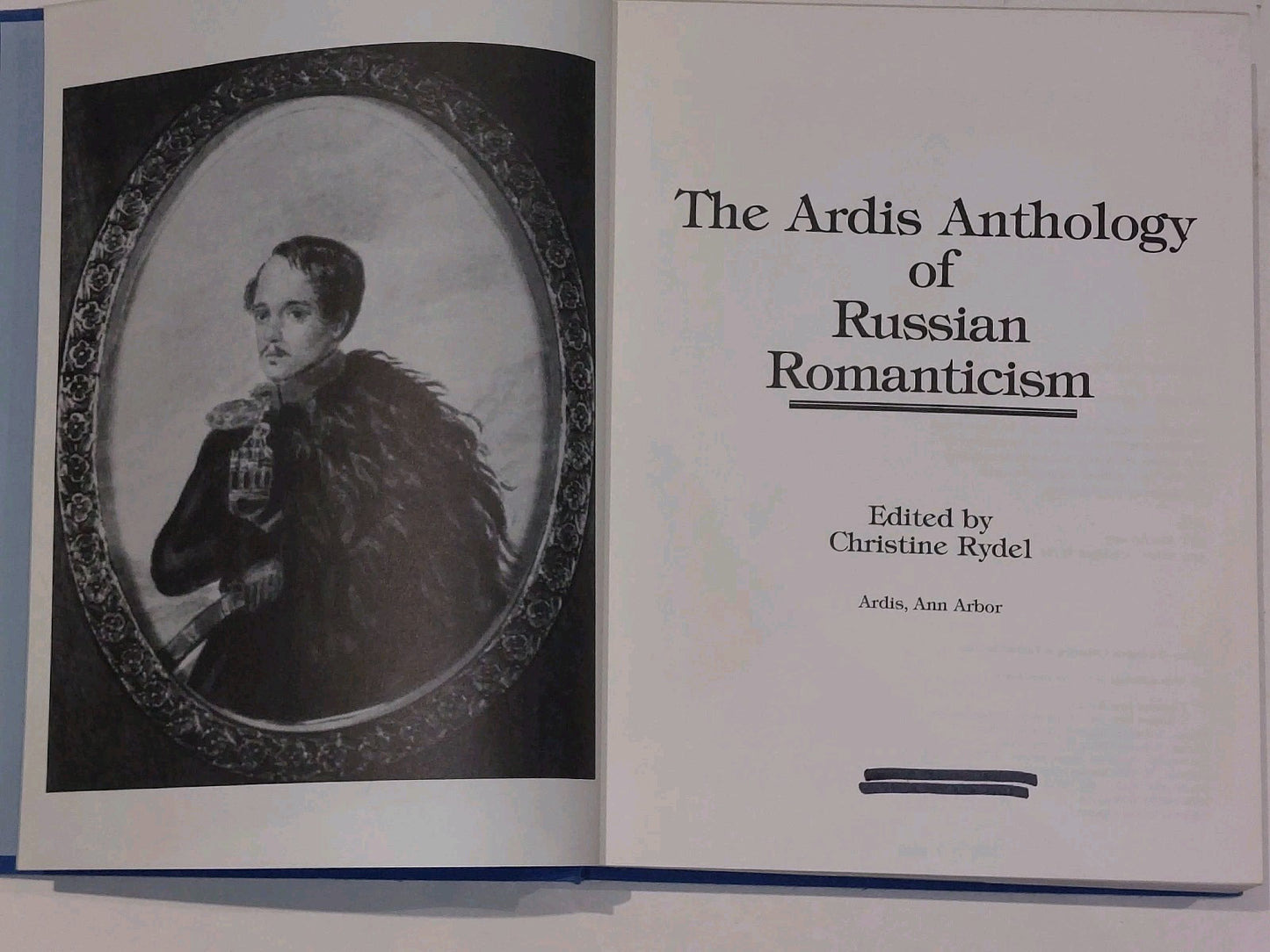 The Ardis Anthology Of Russian Romanticism (1984) Christine Rydel3