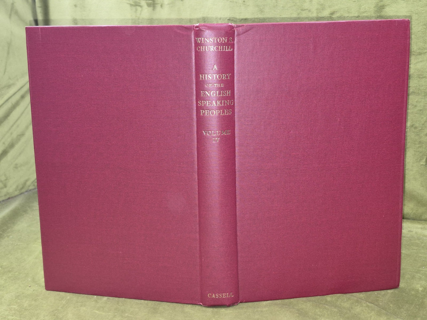 A History of the English Speaking Peoples Winston S Churchill 1st Editions3