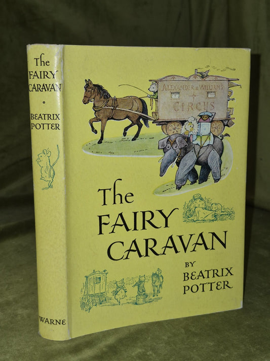 Beatrix Potter The Fairy Caravan 1980 Hardback 1972 Eighth Imp Unclipped DJ0