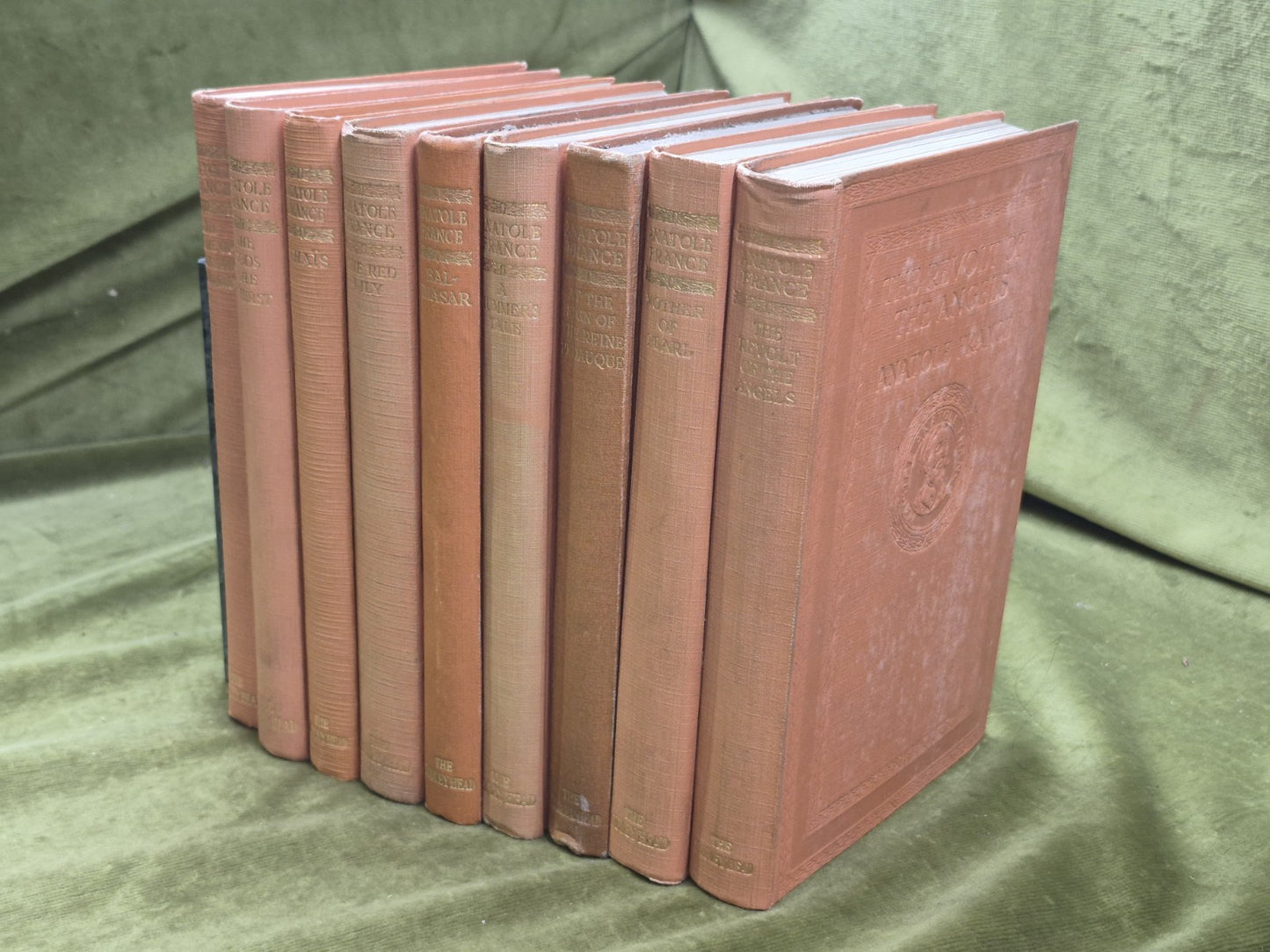 Anatole France Bodley Head Crown 8 Volumes Mixed Editions0